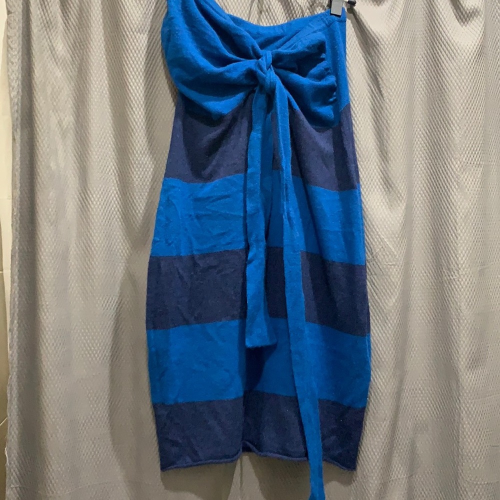 Cashmere striped dress